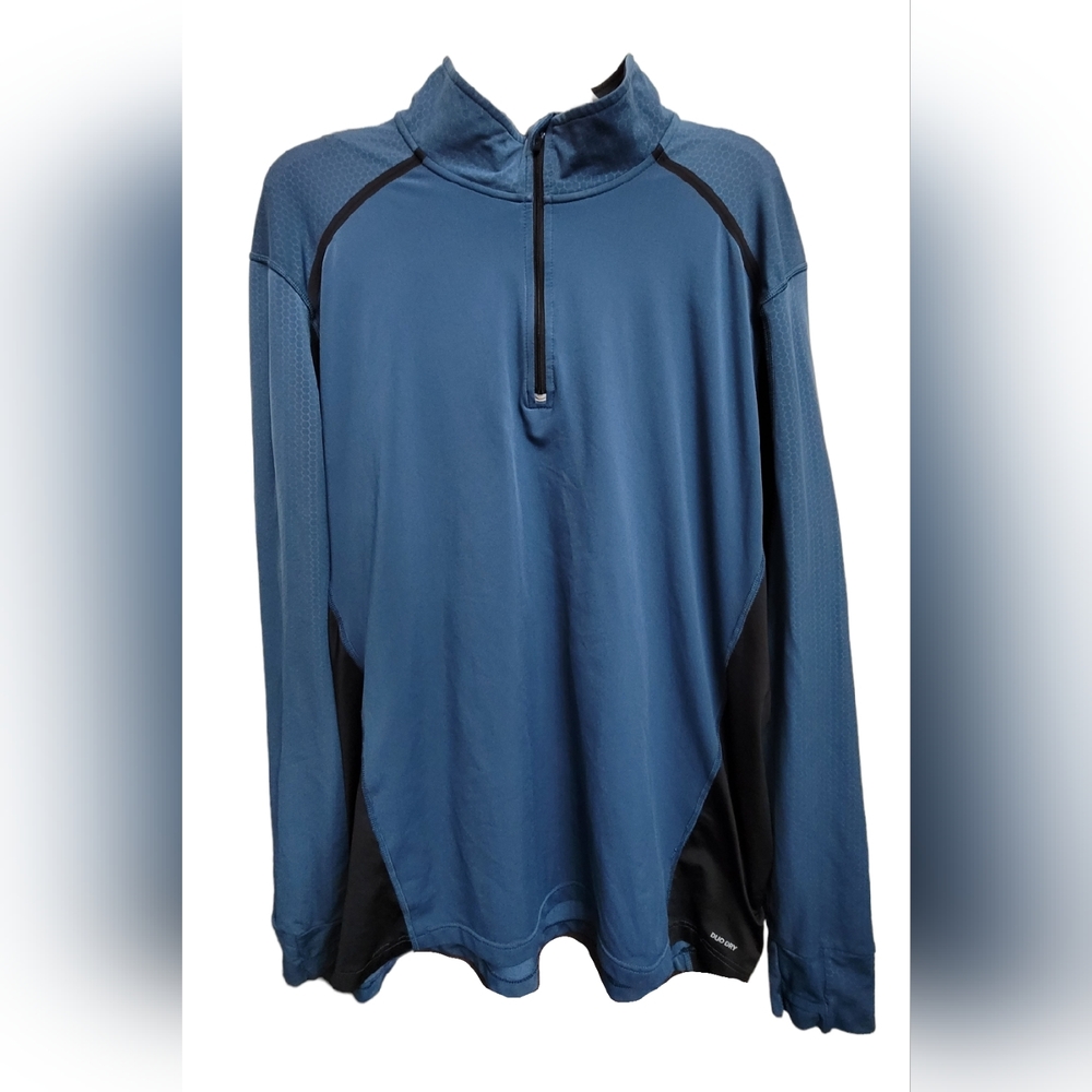 Champion C9 1/4 zip pullover slate blue